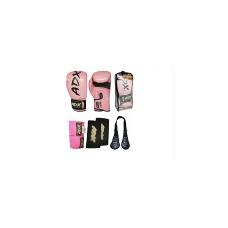 Guantes PRISMA ADX para entrenamiento, color Rosa