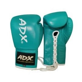 Guantes Profesionales para boxeo 8 y 10 onzas (PIEL) Esmeralda