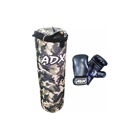 Kit Box Infantil Adx Costal C/relleno Par Guantes 5 A 9 Años