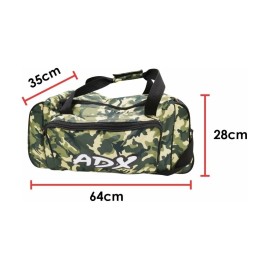 Maleta Deportiva Gym Grande Unisex Adx Original 35x28x64cm