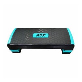 Banco Step Adx 80×30 Solido Abs 3 Niveles Altura 10,15y20 Cm