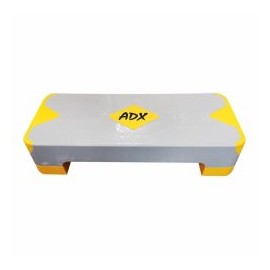 Banco Step adx solido abs 68×28 2 niveles altura 10 y 15 cm